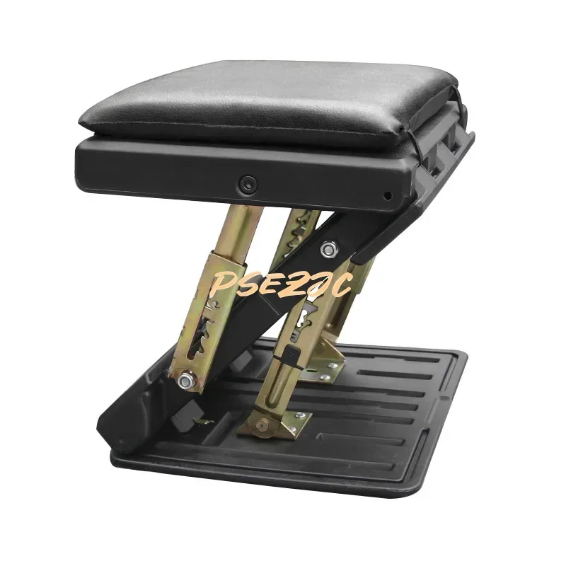 Automotive Universal Portable Travel Footstool Long-distance Travel Footrest with Foot Pedal Small Stool