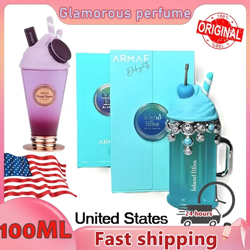 100 مل Armaf Delights Yum Yum Island Bliss Eau De Parfum En Espray Para Hombre Edp Sp - Femenino عطر عربي كولونيا مكياج
