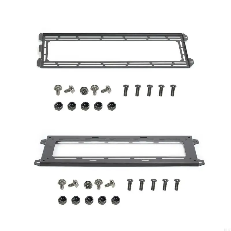 B0KF Ergonomic Metal Support Bracket for DIY Computer Builds Take Control of Cooling