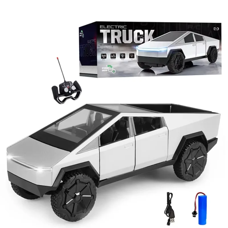 

1:16 Remote Control Car Tsl Simulation Diecast Car Toy Model T Esla Cybertruck Toy Alloy Racing RC Car for Boy