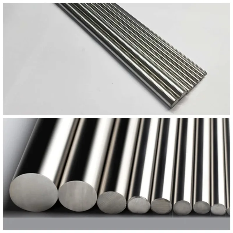 Alloy Steel Rod Silver Steel Bar Linear Rail Round Shaft Rod Bar Diameter 2mm 3mm 4mm 5mm 8mm 12mm 16mm 18mm Length 330mm