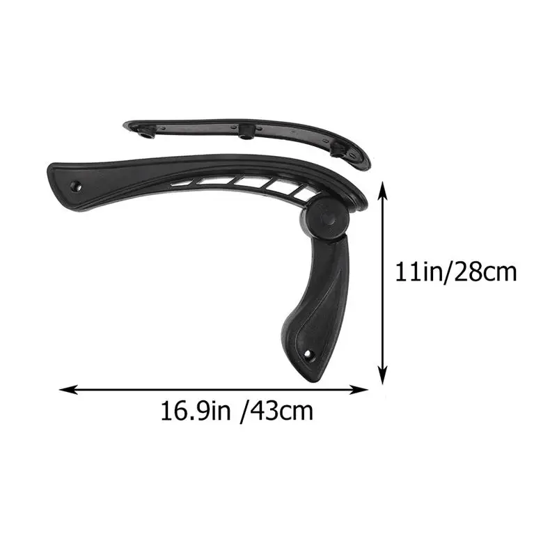 2Pcs Desk Chair Armrest Replacements Arm Chair Arm Covers Chair Arm Pads Replacement Pads