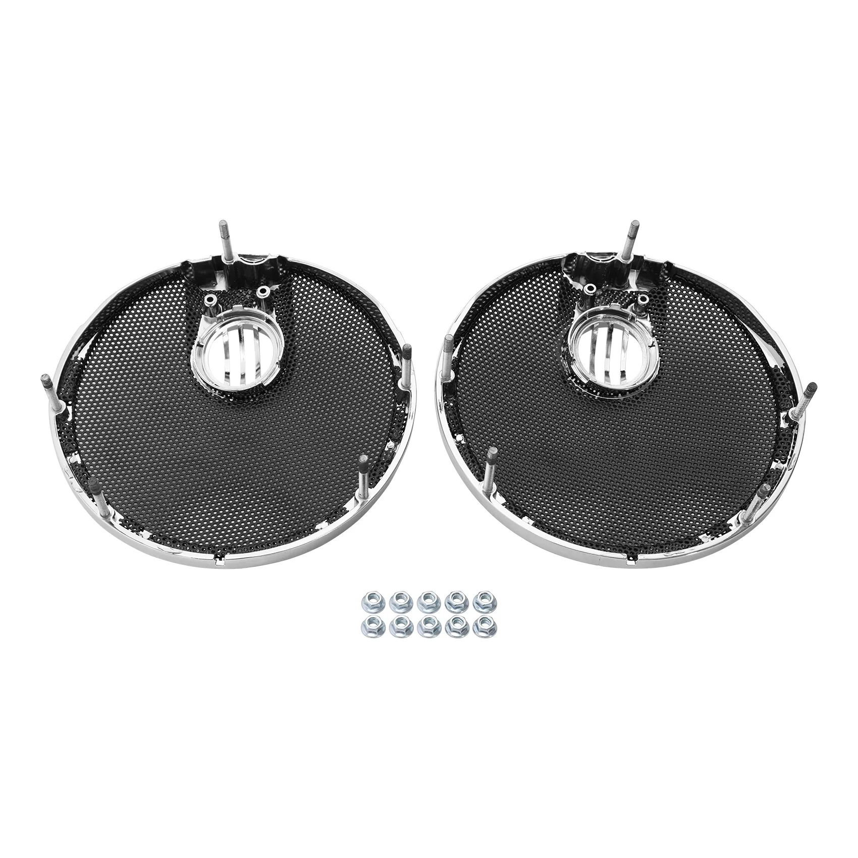 

6,5-дюймовая седельная сумка, решетки для крышки динамика, подходят для мотоцикла Indian Chieftain 2014-2018 Roadmaster 2015-2025