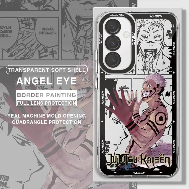 Anime J-Jujutsu Kaisen Phone Case for Samsung Galaxy A13 A14 A32 A11 A53 A34 A33 A12 A54 A73 A23 A42 A22 A72 Cover