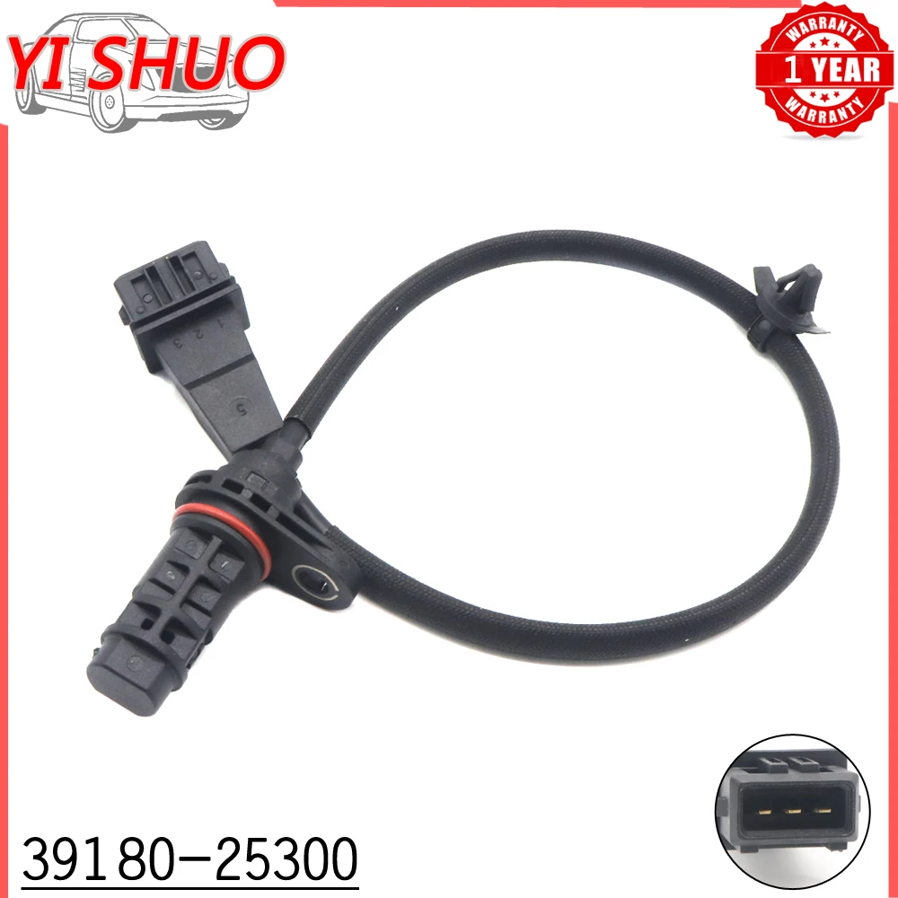 Car 39180-25300 Crankshaft Position Sensor For Hyundai Sonata Tucson Santa Fe Kia Optima Sorento Sportage Forte 2.0L 2.4L 06-16