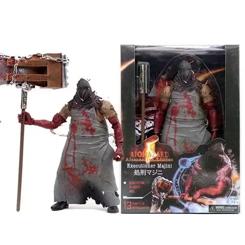 

18cm Biohazard Character Executioner Majini Action Figure Toys In Retal Box