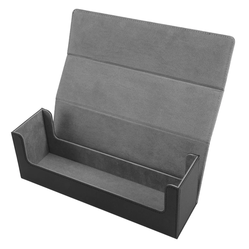 A75T Trading Card Storage Box, Baseball Card Storage Box Holds 900+ Sport Cards Or 200 Toploaders, Fits Football, Basketball