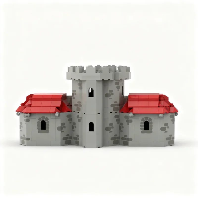 

294pcs MOC Castle Lion Knights Watchtower Model Building Toys Blocks Construction Assemble DIY Creative Christmas Gifts Idea
