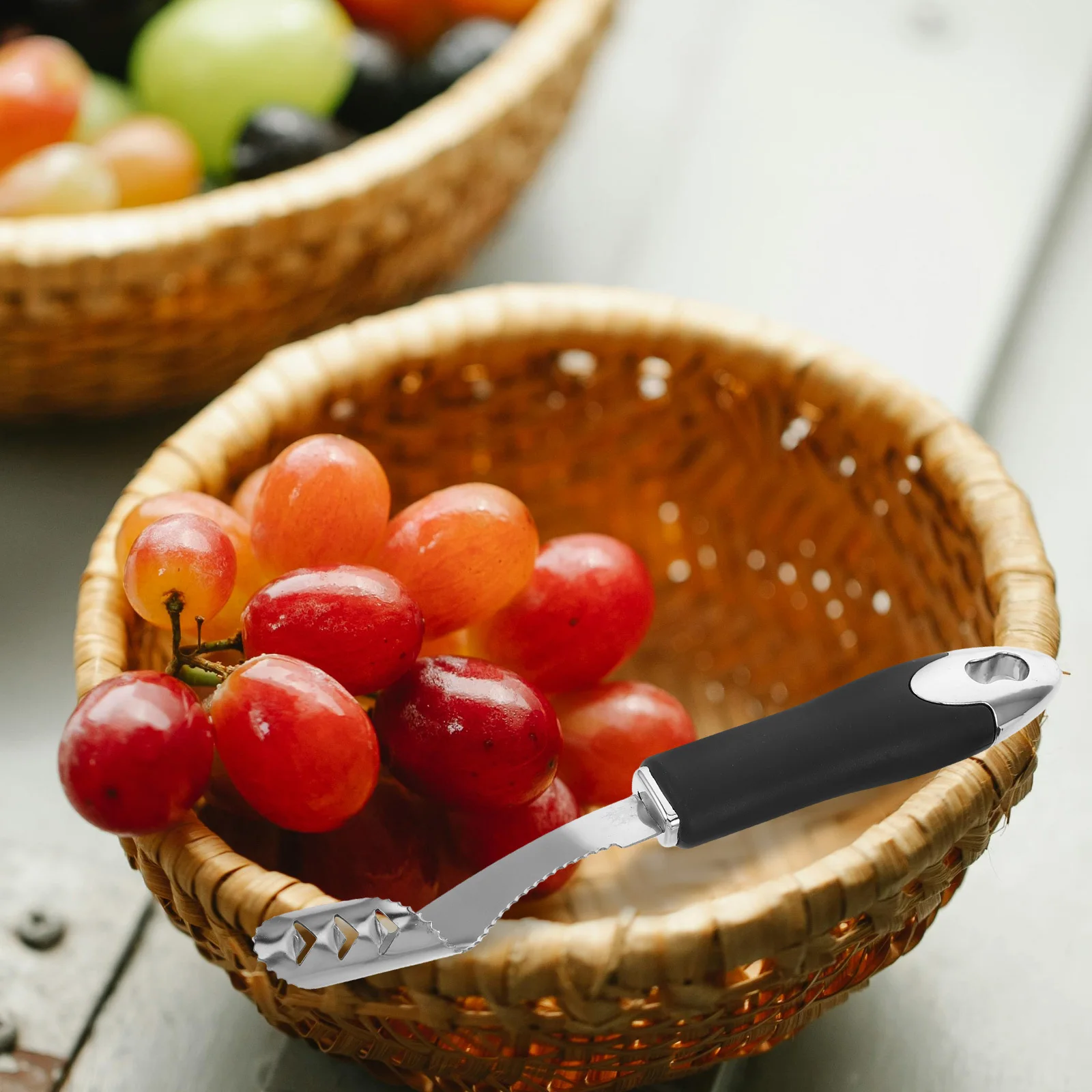 2Pcs Stainless Steel Chili Pepper Corer Remover Tool Spiral Design for Easy Twisting and Pulling Out Cores from Fruits