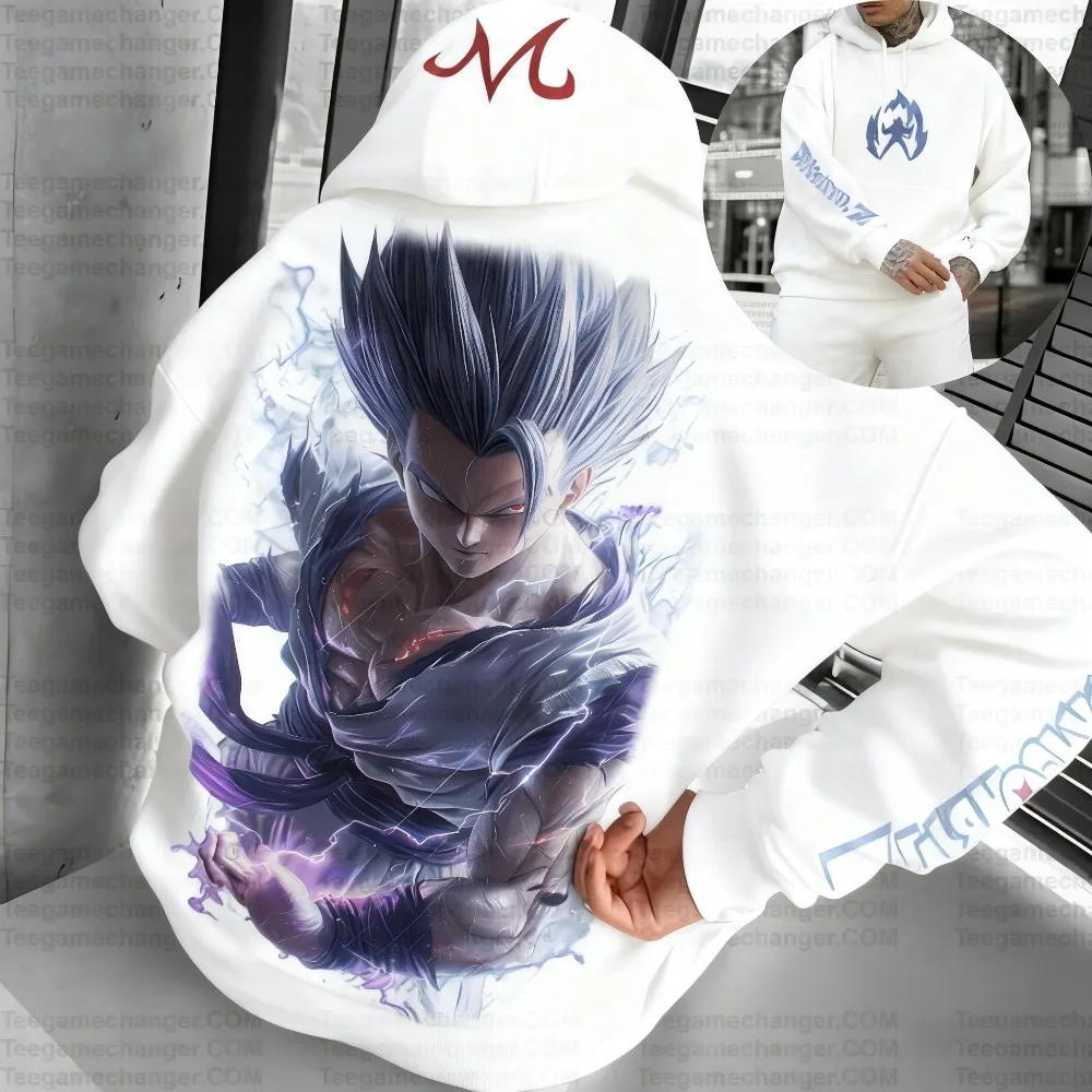 

Толстовка Dragon Ball — хлопок премиум-класса, дышащая и эластичная | Стильный пуловер с капюшоном | Идеальная толстовка для аниме, Casua