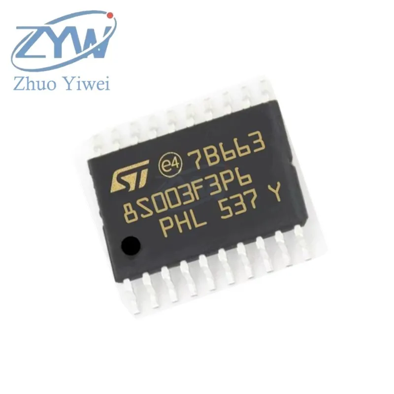 STM8S003F3P6 TSSOP-20 STM8S STM8S003 STM8S003F3P 16MHz 8KB puce 8 bits microcontrôleur nouvel original