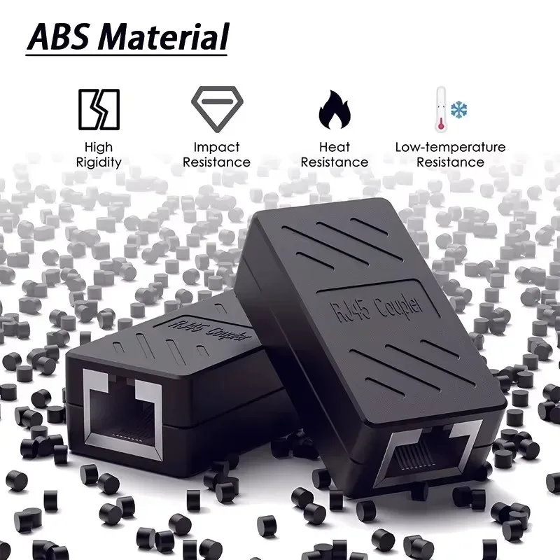 RJ45 Coupler 1/5/10/20PCS Female to Female High Speed Cat7 Cat6 Cat5e Ethernet Cable Extender Adapter LAN Connector