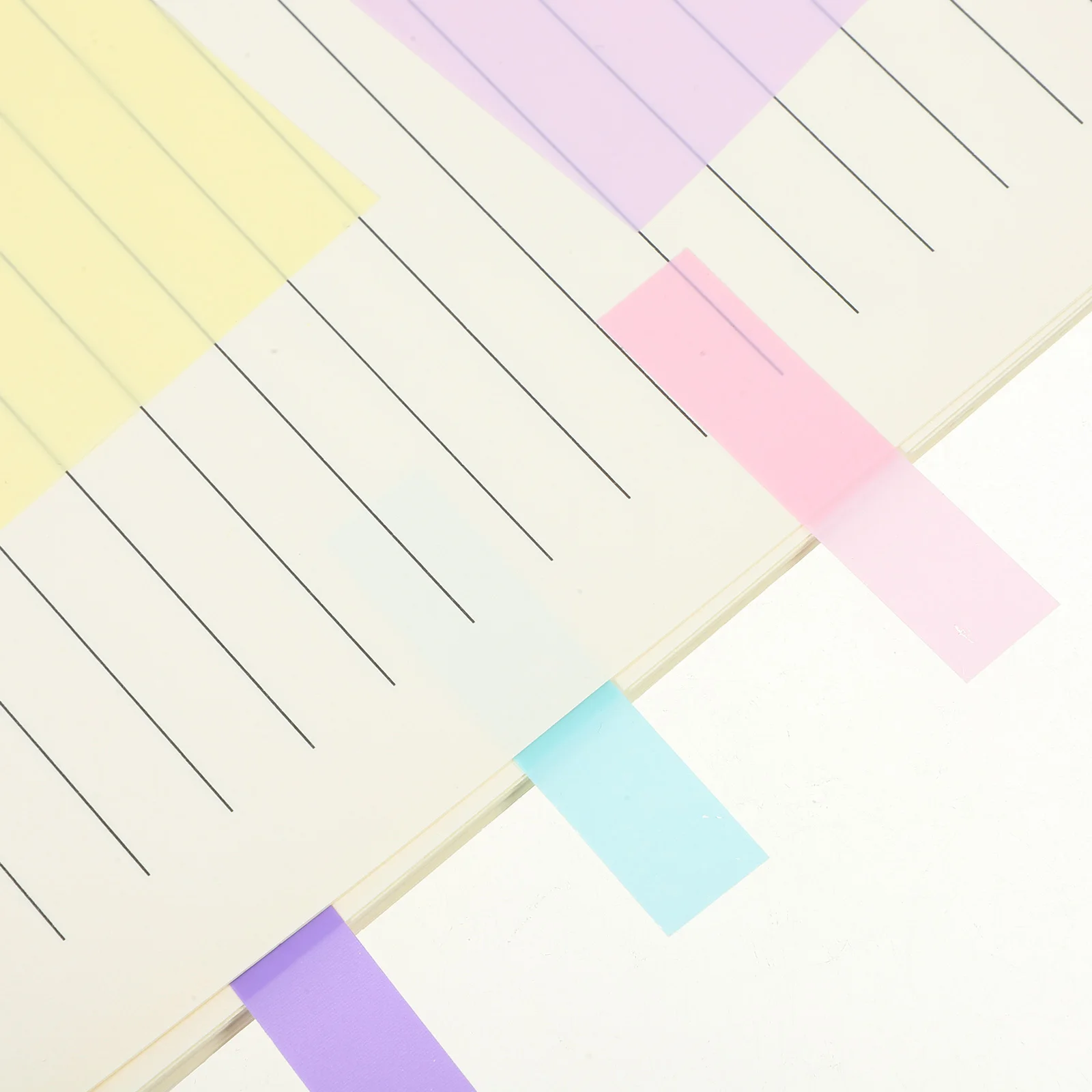 

500 Pcs Self-stick Sticker Pad Cute Memo Pads Non Sticky Combination