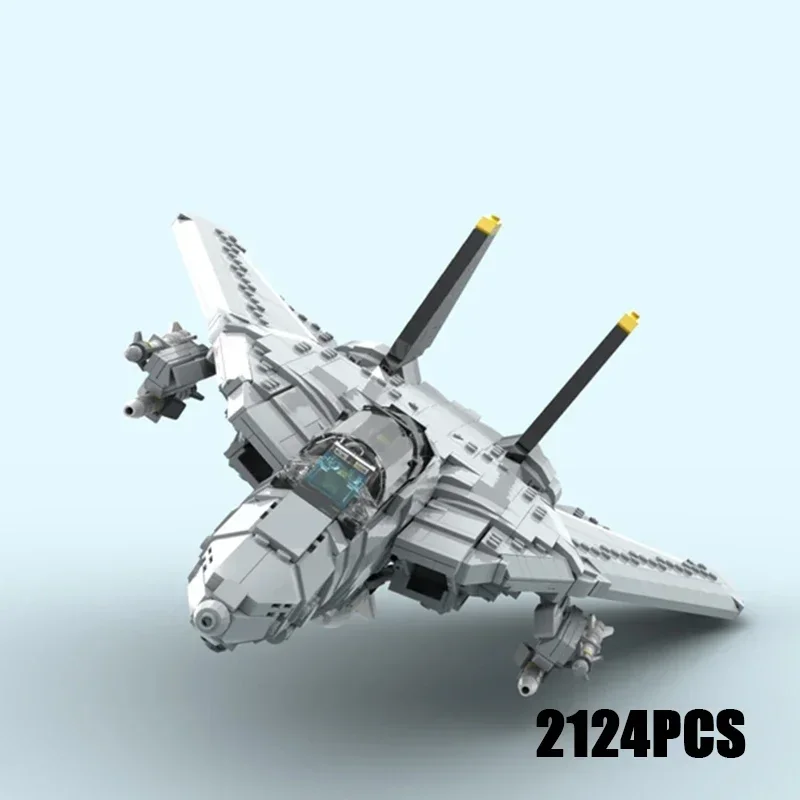 Moc Bouwstenen Militair Model F14D Super Tomcat Bommenwerper Technologie Modulaire Blokken Geschenken Speelgoed Voor Kinderen DIY Sets Montage