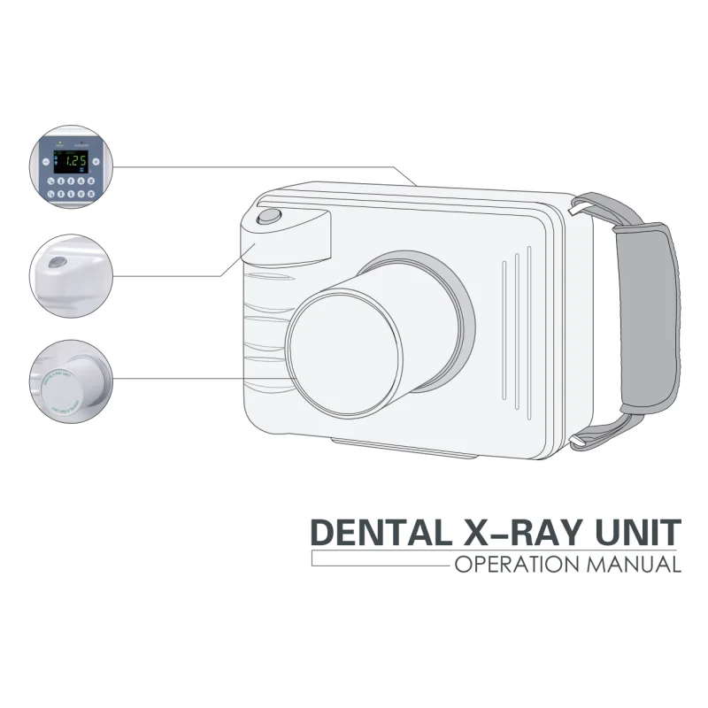 Good Price Opg Den al X Ray Digital Denta Portable X-ray Rvg Dentl Xray Sensor for Clinic