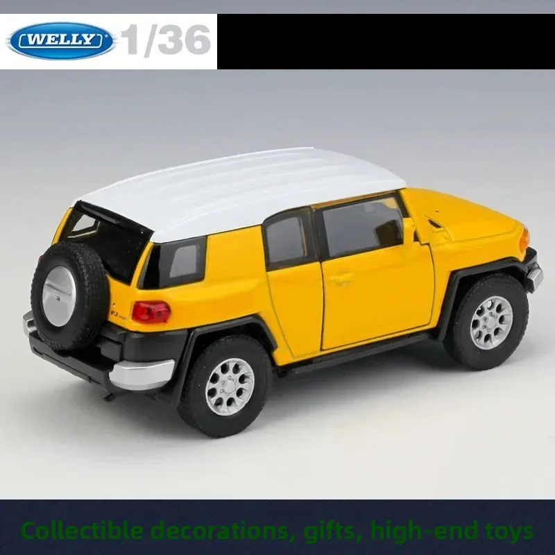 Welly 1:36 fj liga modelo de carro diecast metal pull-back modelo veículos b51 diecast liga modelo de carro colecionável