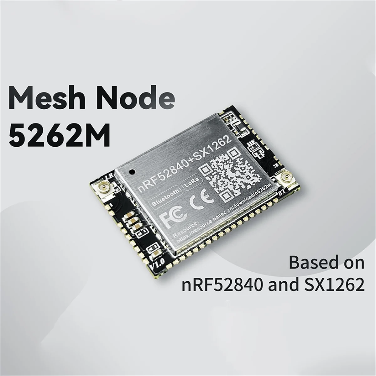 Módulo Lorawan N5262M de vanguardia líder para Arduino NRF52840 + SX1262 9uA de baja potencia para Arduino-IDE PlatformlO MicroPython 470-510MHz