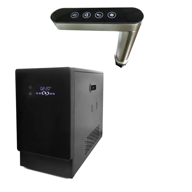 Under Sink Sparkling Water Maker Soda Sparkling Water Maker With Digital Metal Faucet Chilled Soda & Ice Water Dispenser