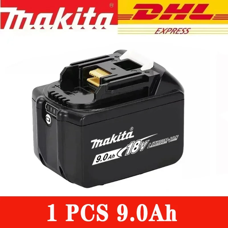 Originele Makita 18V Li-ion accu 5Ah 6Ah 9Ah oplaadbaar voor POP draadloze handboormachine DDF487 slijptol sleutel
