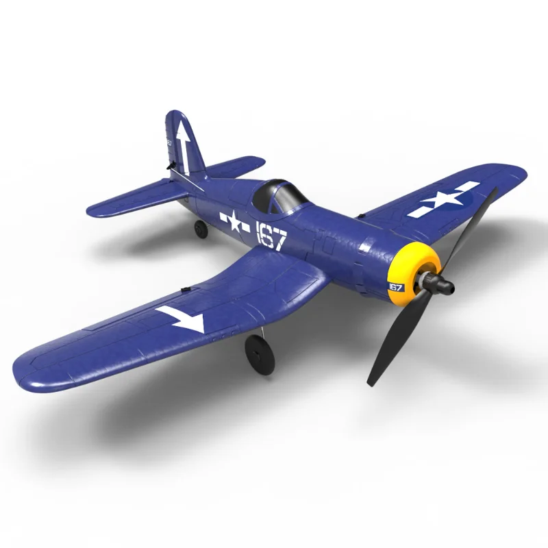 

F4U Corsair RC Plane EPP 761-8 400mm Wingspan RC Airplane One-key Aerobatic RTF Remote Control Aircraft Toys for Children Adults