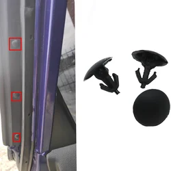 10X clip per Nissan Murano Z51 Qashqai X-trail Dualis Rogue guarnizioni in gomma per porte posteriori Trim guarnizione fermo rivetto