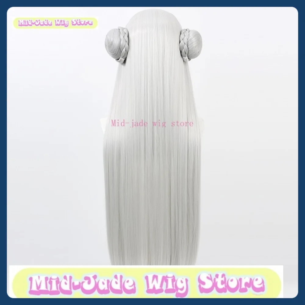 ミッドジェイドウィッグ ヴィクトリア・ブライトシールド コスプレウィッグ アニメゲーム ロールプレイング 人工毛 ハロウィンパーティーコスチューム小道具