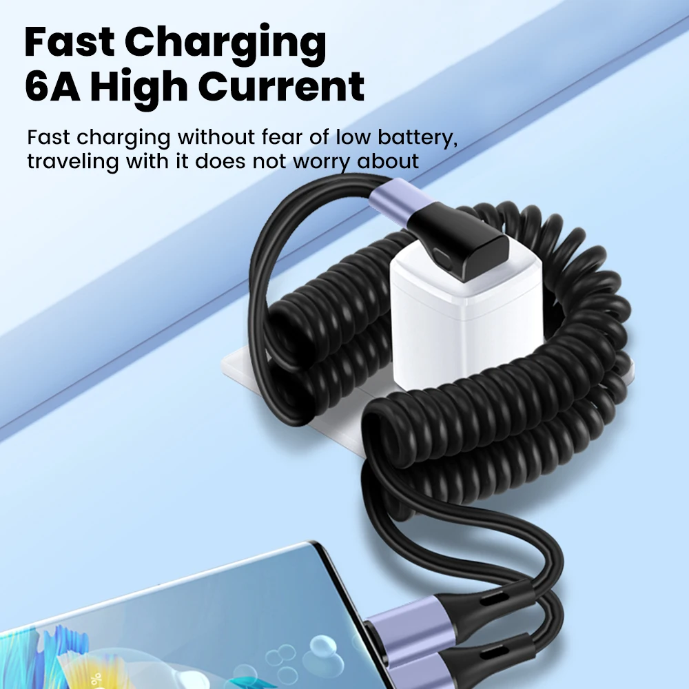 2 em 1 cotovelo usb cabo de carregamento rápido usb a para tipo c/micro para tipo c cabo para iphone 15 16 tipo c para tipo c/micro fio de carregamento