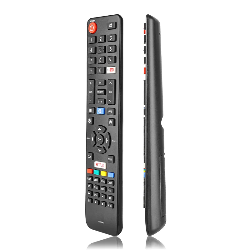 CT6841 Remote Control Compatible With Semp TCL SKY TV SKY-9029 49SK6000 Replacement Controller With NETFLIX YouTube Buttons