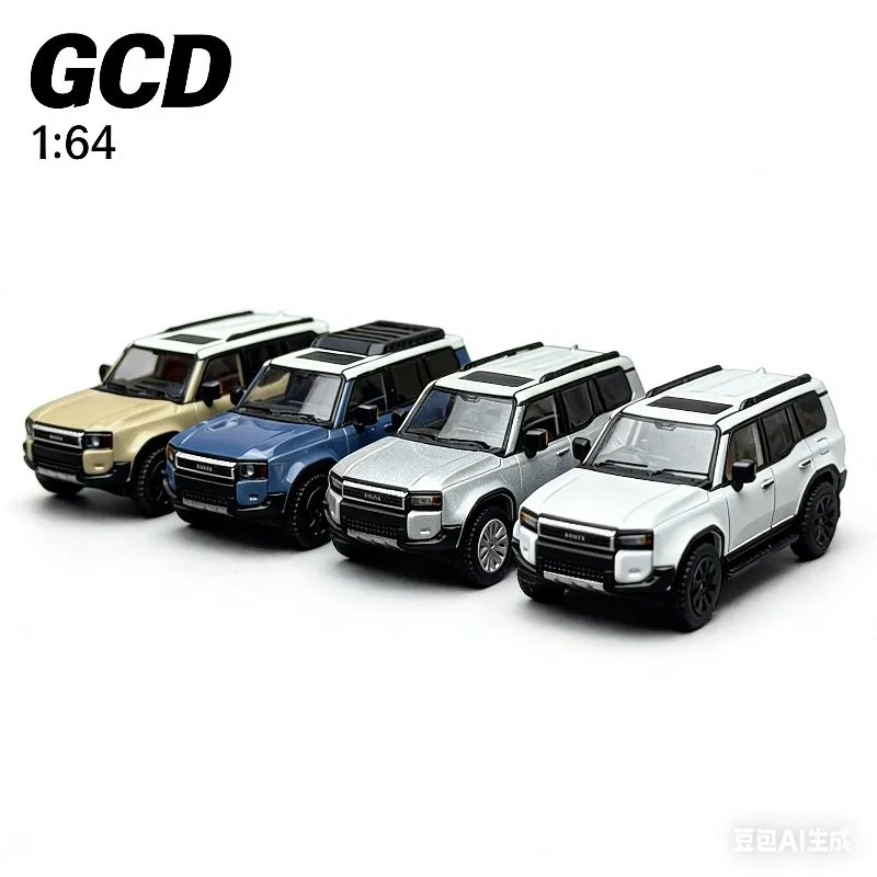 

GCD 1:64 Toyota Land Cruiser PARDO LC250 Cast Alloy Car Model, Boys' Holiday Gift Toy Collection Decoration Item.