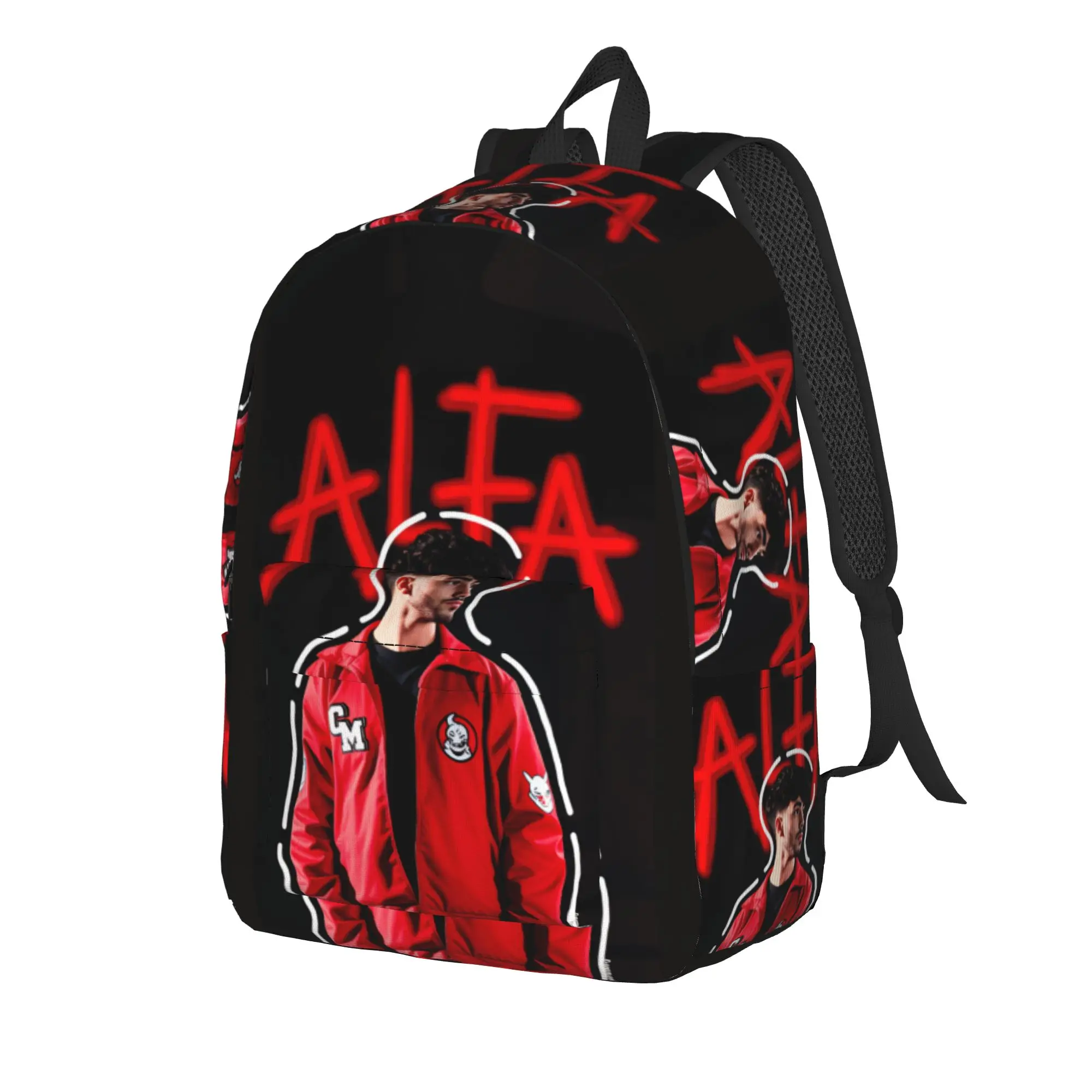 Fede V-Vigevani Backpack Club Misterios College Backpacks Boy Girl Design Durable High School Bags Kawaii Rucksack