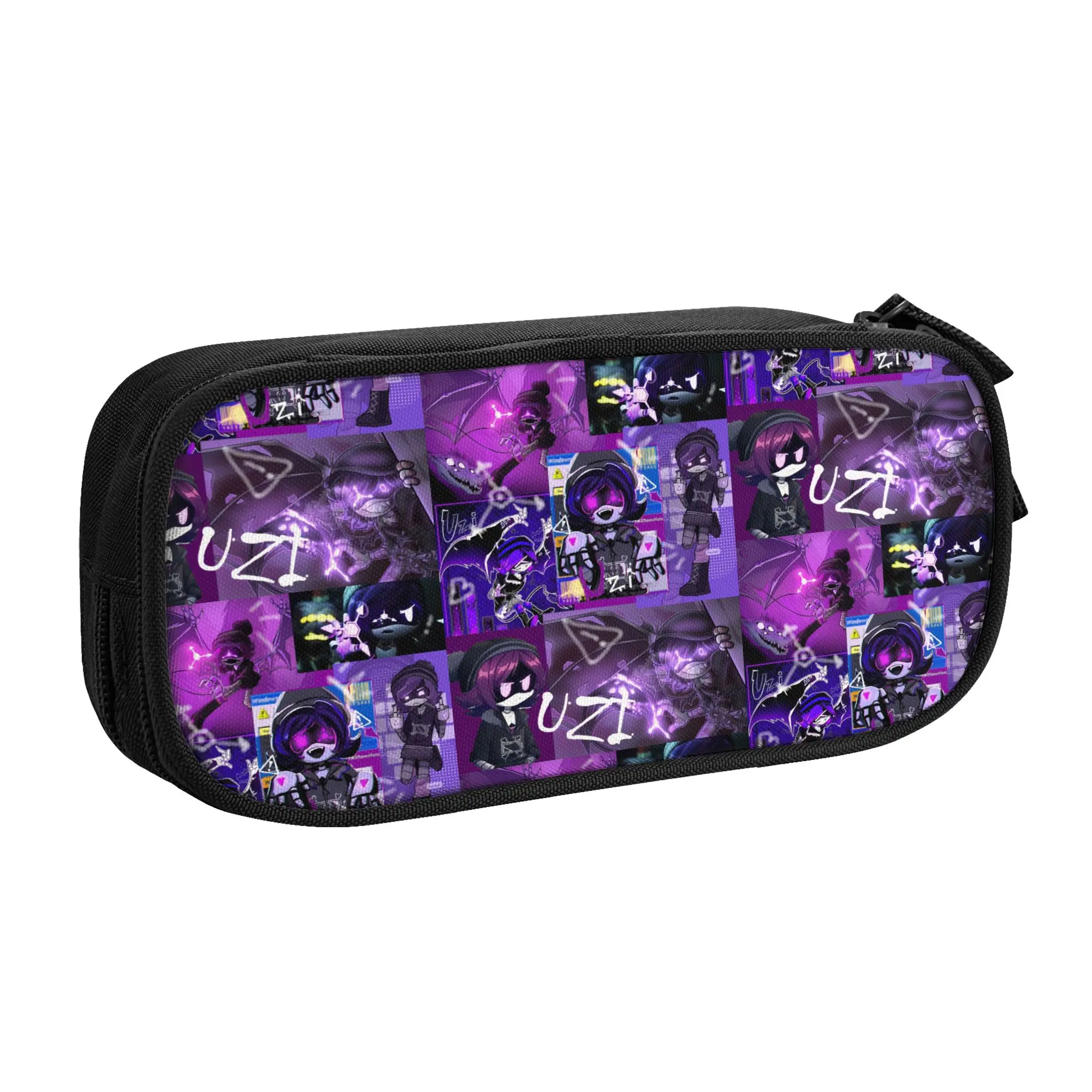 Murder Drones Anime  Pencil Case for Girls Boys Big Capacity Movies Games  Pen Box Bag School Accessories