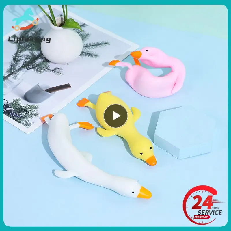 

Fun Cute Cartoon Duck Stress Relief Squeeze Ball Reliever Squish Toy Animal Antistress For Children Adult Gifts Fidget Toys