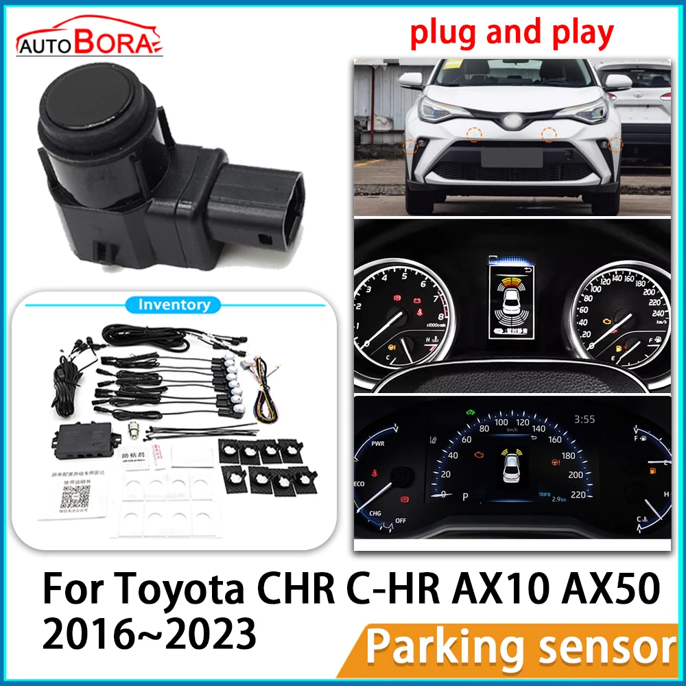 

AutoBora Original OEM Parking Sensor Assistance Backup Radar Buzzer System for Toyota CHR C-HR AX10 AX50 2016~2023