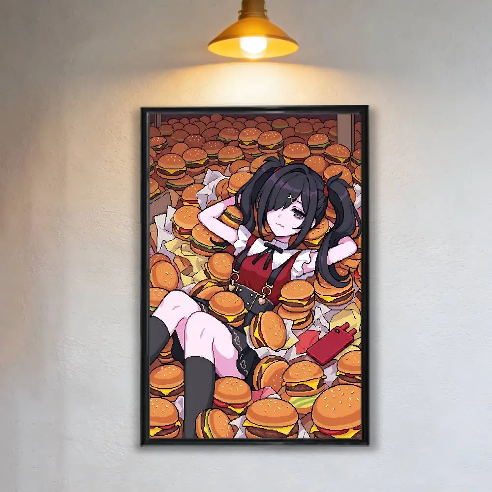 Ame chan NSO OMGkawaiiAngel Poster Prints Wall Art Painting Picture Gift Living Room Bar Restaurant