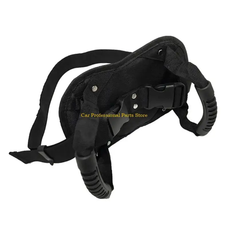 

R53D Motorcycle Safety Belt Rear Passenger Grip Grab Handle Non-Slip for Adult