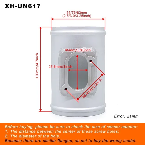 Imagen 2 del producto Sensor de flujo de masa de aire, tubo adaptador MAF para BMW X1 X3 X4 X5 X6 Z4 M3 M4 Mini Cooper 118 120 228i 320i 328i 428i 528i 528i F06 F13 E84