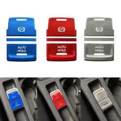 1 Set Switch Button Sticker For VW Golf 7 7.5 MK7 AT 2015-2019 Car Handbrake Auto Hold Cap Cover Trim Protection Accessories