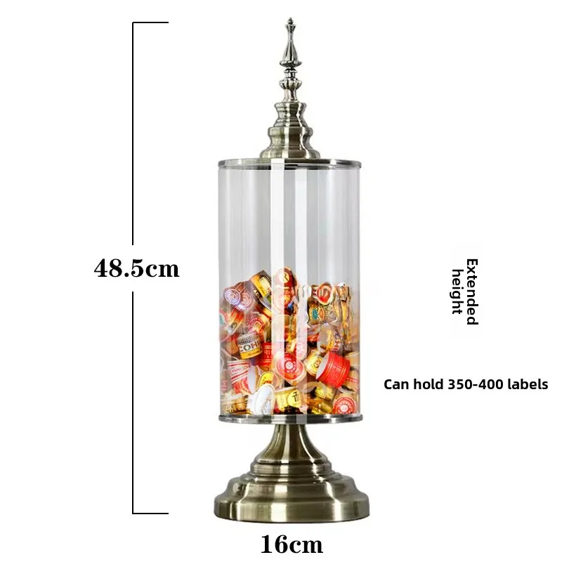 

European Style Cigar Label Storage Bottle Display Piece Cigar Box Cigar Storage Specialty Bottle Unique Design