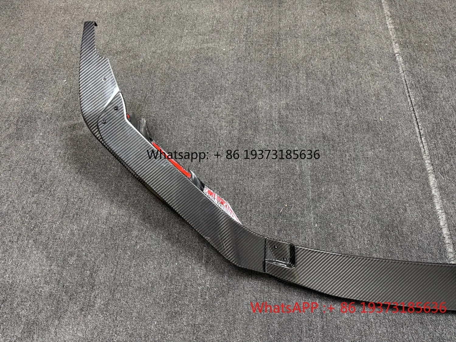 Hochwertiger Auto-Stoßstangentrenner, geeignet für die Frontlippe aus Kohlefaser im Audi R8-Kappenstil