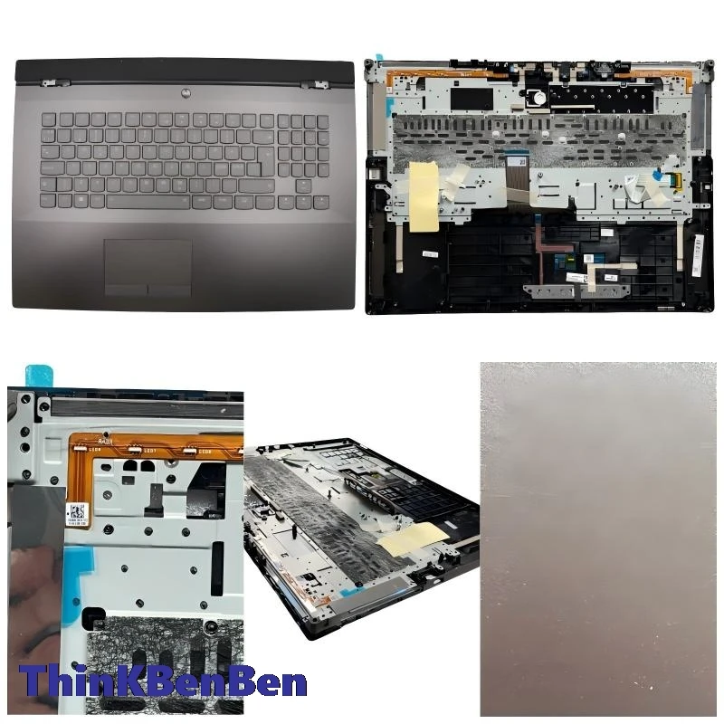 

NDC Nordic Black Keyboard Upper Case Palmrest Shell Cover For Lenovo Legion Y740 17 17ICHg 17IRH g Y9000K 2019 5CB0S16472