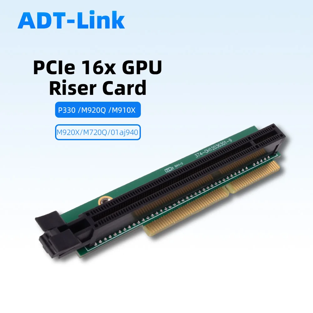 

M920x M720Q Adapter Board P330 M910X P350 M90Q Adapter Card GPU Network / Graphics Card 01A J940 Tiny4/5/6/8 Version Riser Card