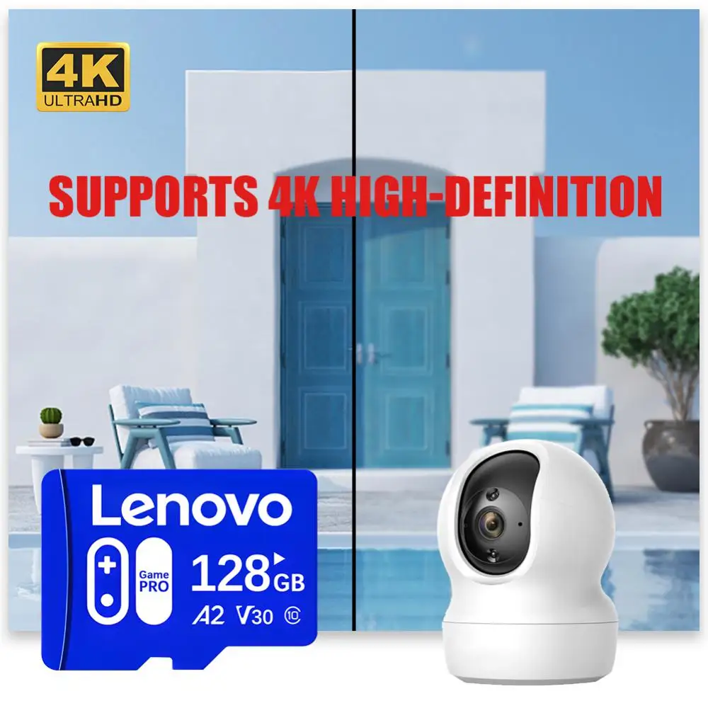 Genuine Lenovo 2tb 1tb Memory Card 128GB 32GB 64GB 256GB SD/TF Flash Card Mini SD Card 64 128GB TF Card For Phone Speakers Robot
