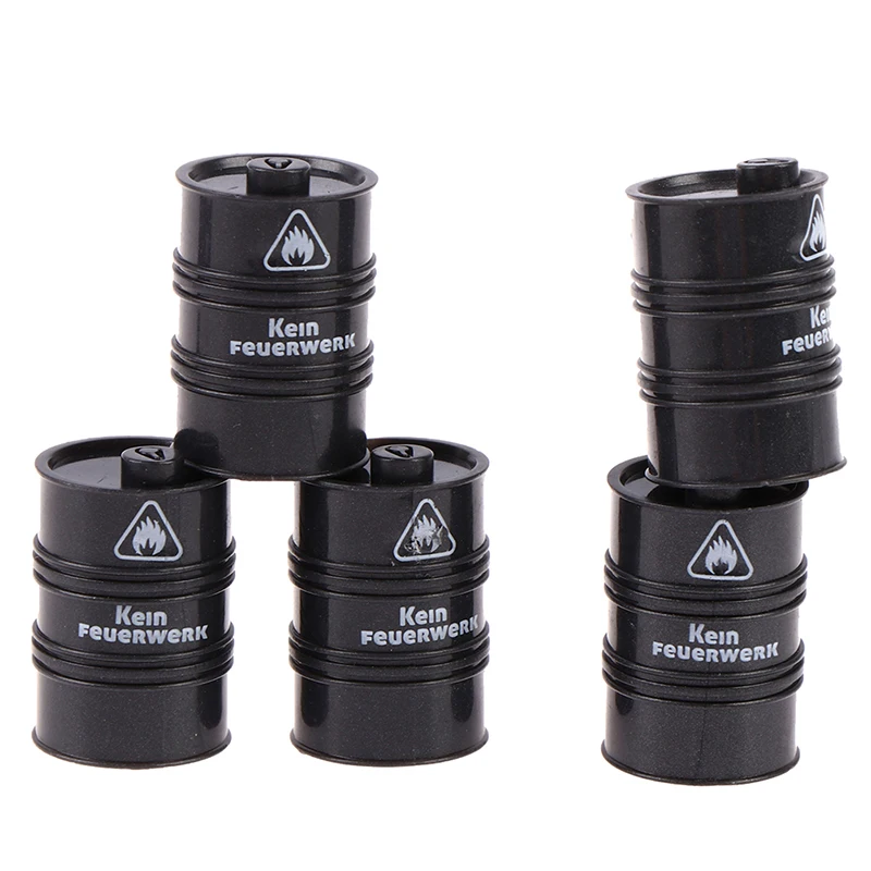 

10 шт., черный химический масляный барабан, строительный блок, фигурки «сделай сам», модель охранника, подарочные игрушки