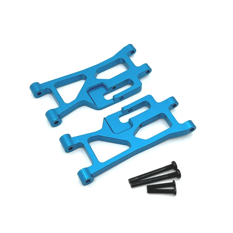 Piezas y accesorios de coche RC, brazo inferior trasero mejorado de Metal para piezas de modificación MJX1/14 14209 14210