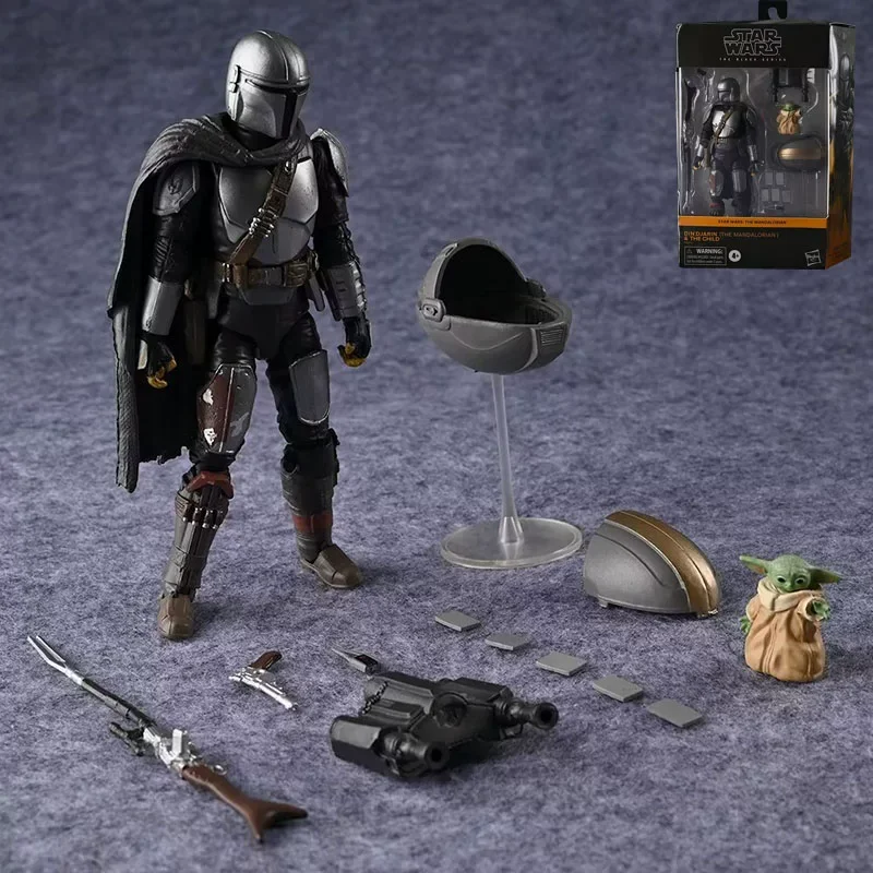 

Star Wars The Black Series The Mandalorian & Grogu 6-Inch Action Figure Set