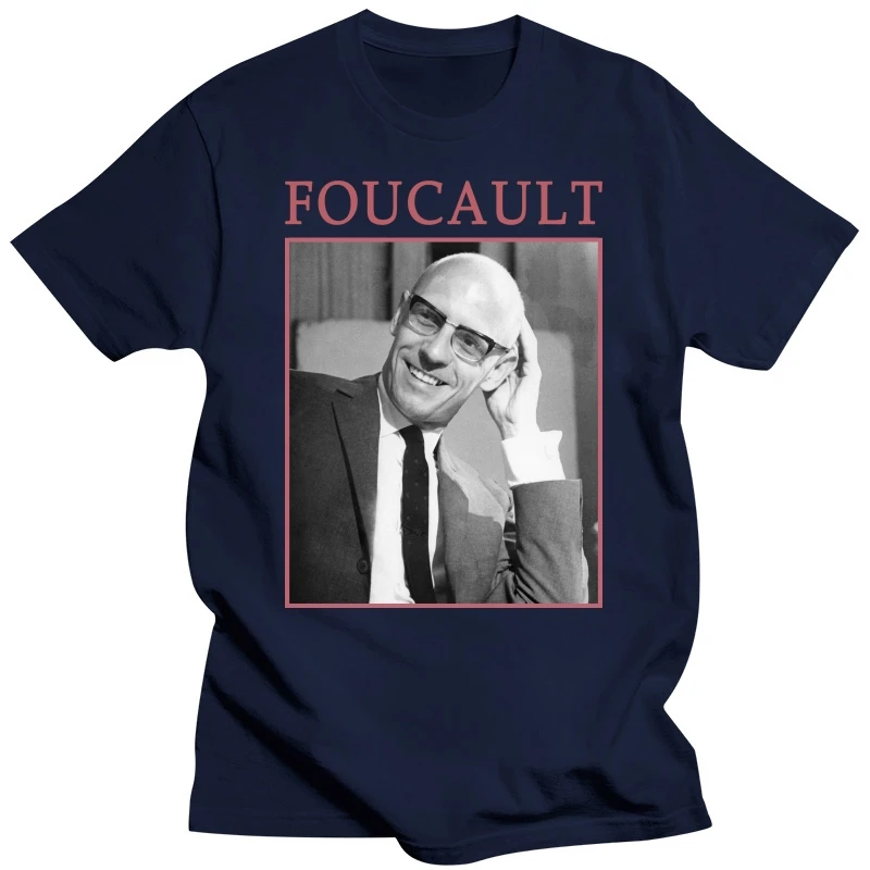 Michel foucault shirt classic book literary history tee t shirt 307