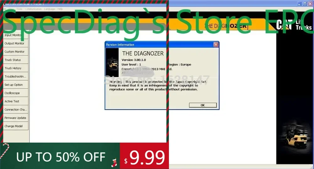 

SpecDiag для Cat Lift Trucks Diagnozer 4.04+crack