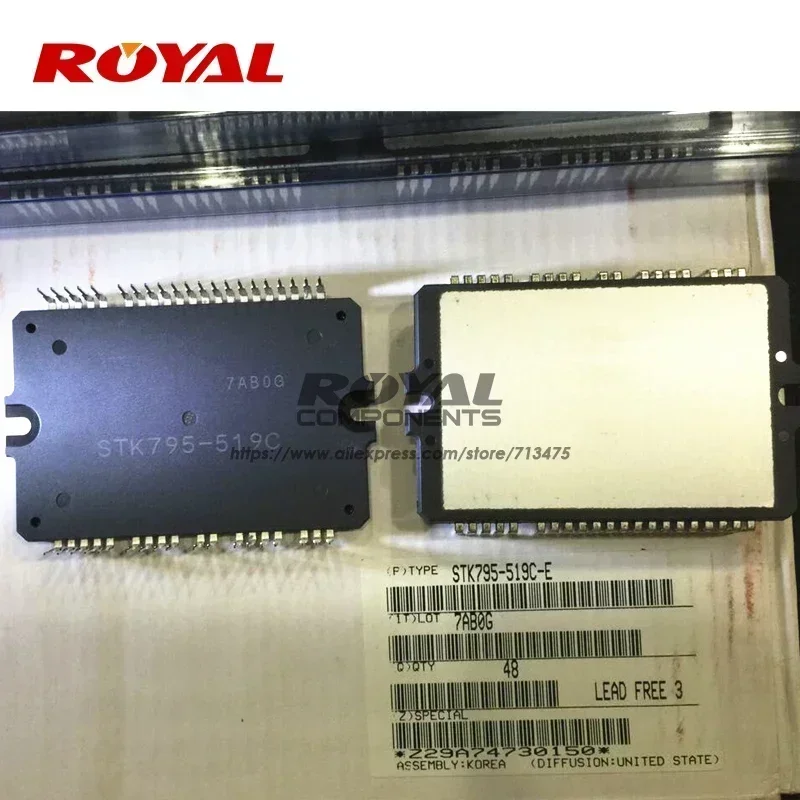 STK795-813 STK795-814 STK795-519 STK795-519C STK795-519D STK795-518 NUEVO MODULO ORIGINAL