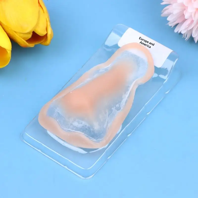 Silikon-Kunstnase Professionelles Make-up Spezialeffekte Hautfreundlich Natürlich Wiederverwendbare Kunstnase Cosplay Bühnen-Make-up Gesichtsprothese – Detail 5