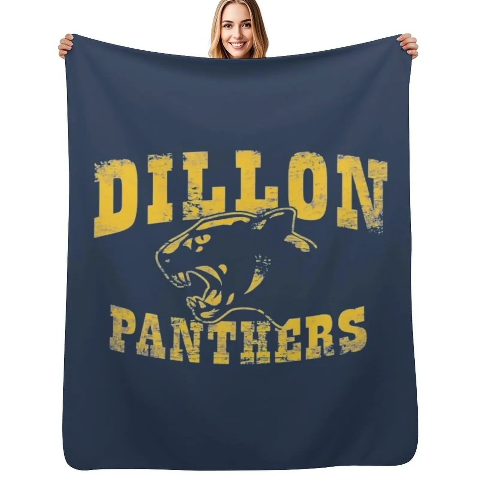 

Dillon Panthers Throw Blanket Custom Plush Thins For Sofa Thin Blanket
